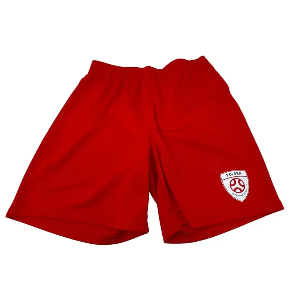 Poland UEFA Euro 2020 Polska Soccer Shirt Shorts Outfit Uniform Youth Kids 7/8